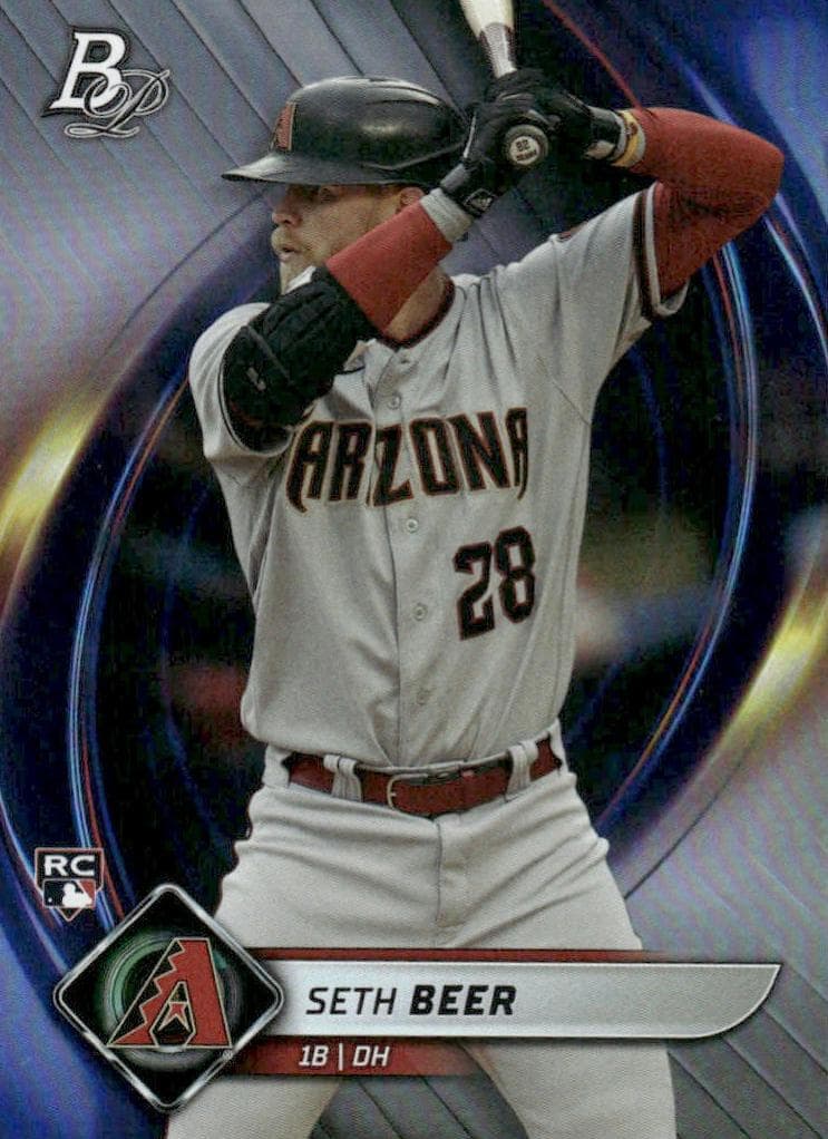 Seth Beer trading card