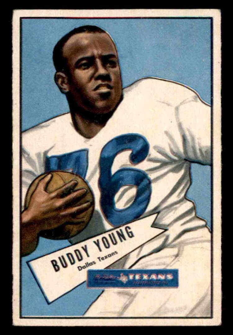 Buddy Young 1952 bowman