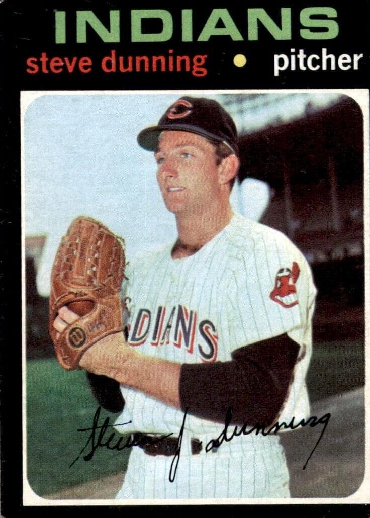 Steve Dunning 1971 topps Topps