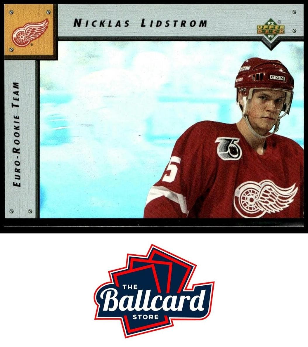 Nicklas Lidstrom 1992 upper-deck Upper Deck