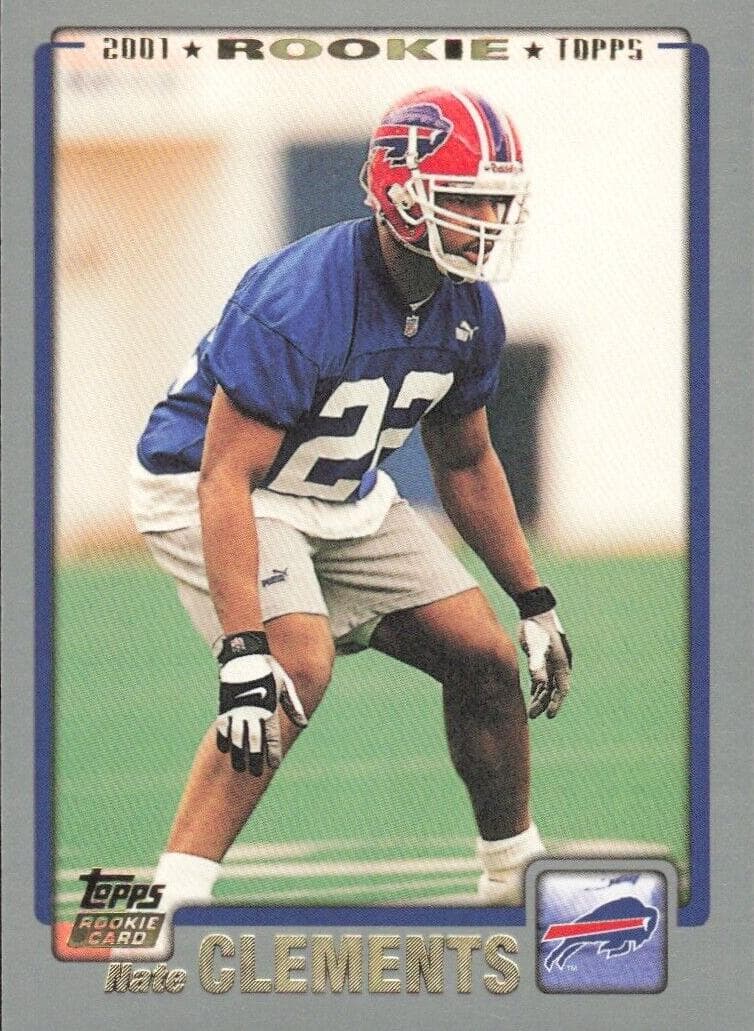 Nate Clements 2001 topps