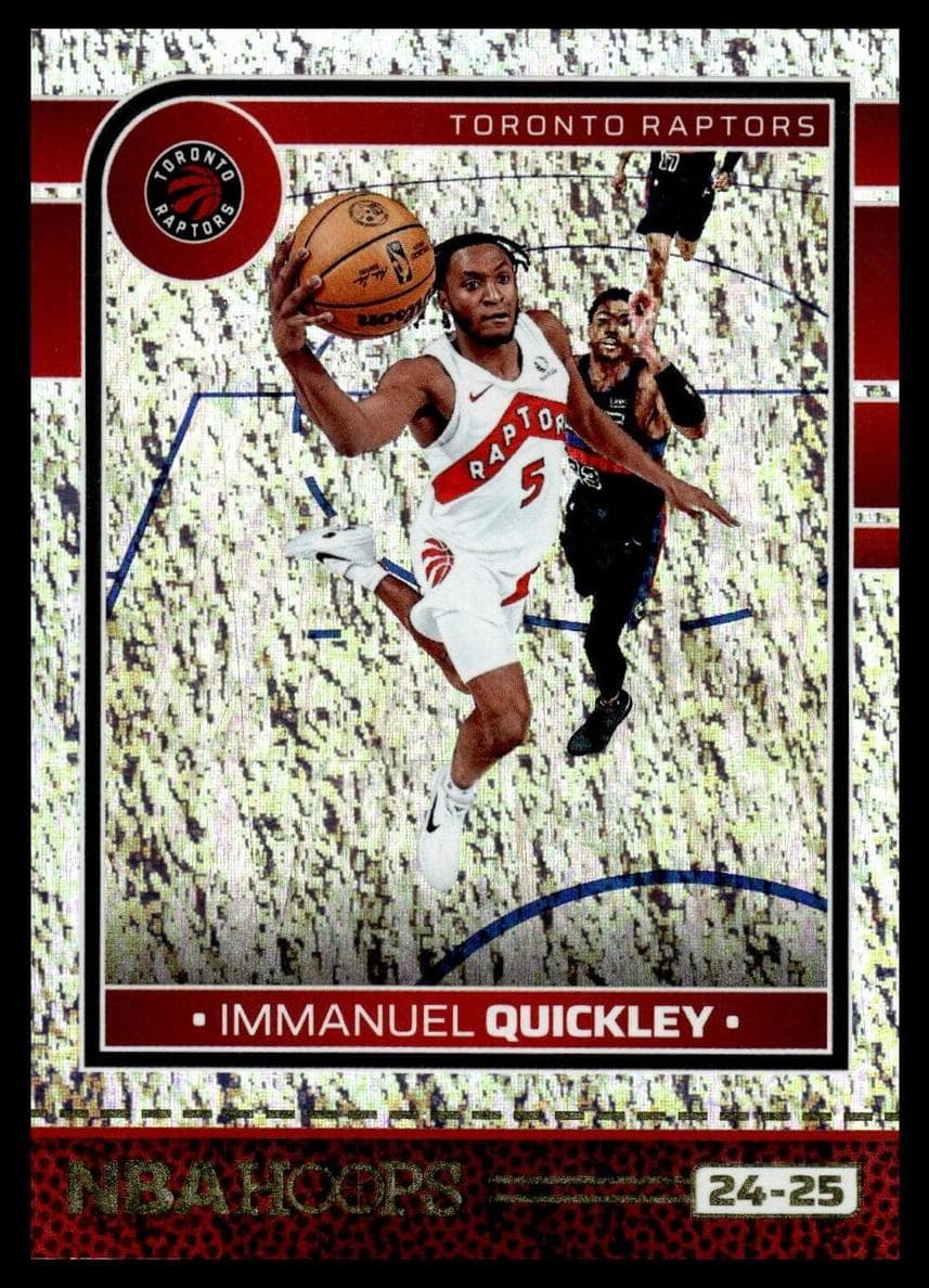 Immanuel Quickley 2024 panini Hoops Winter