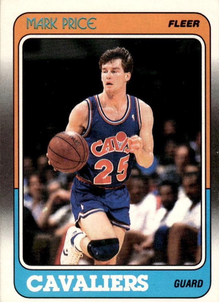 Mark Price trading card