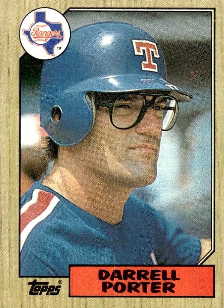Darrell Porter trading card