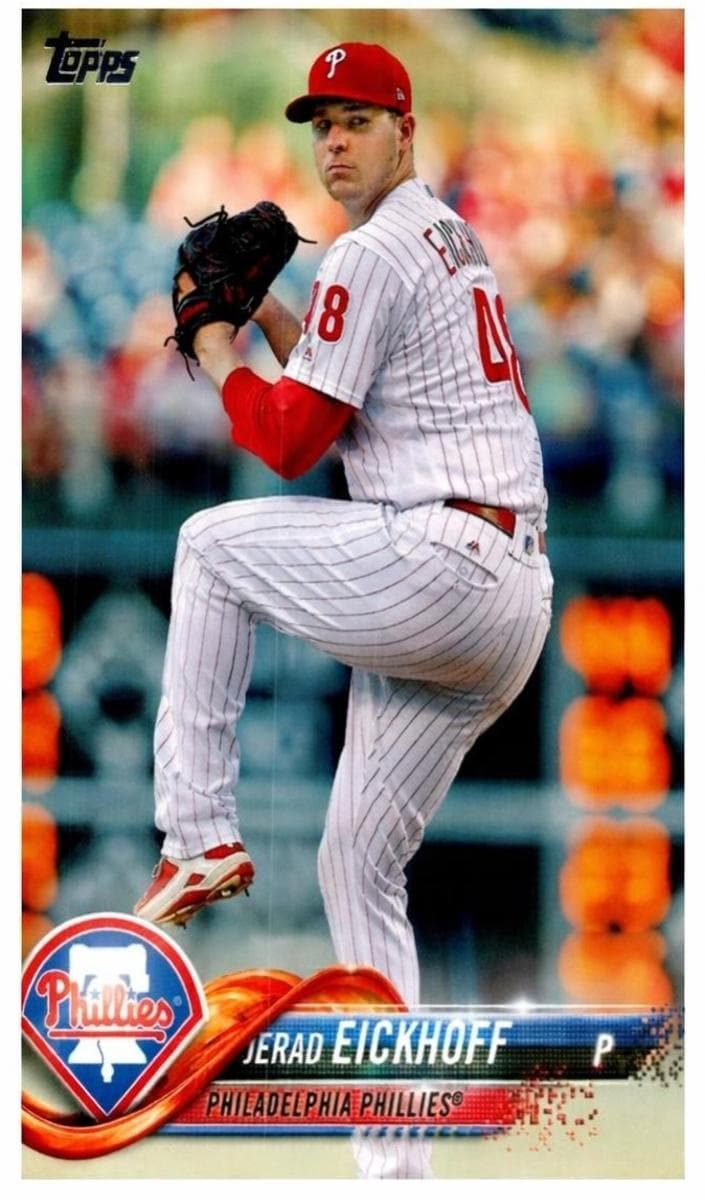 Jerad Eickhoff trading card