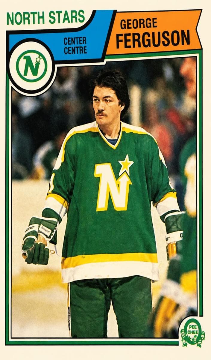 George Ferguson trading card