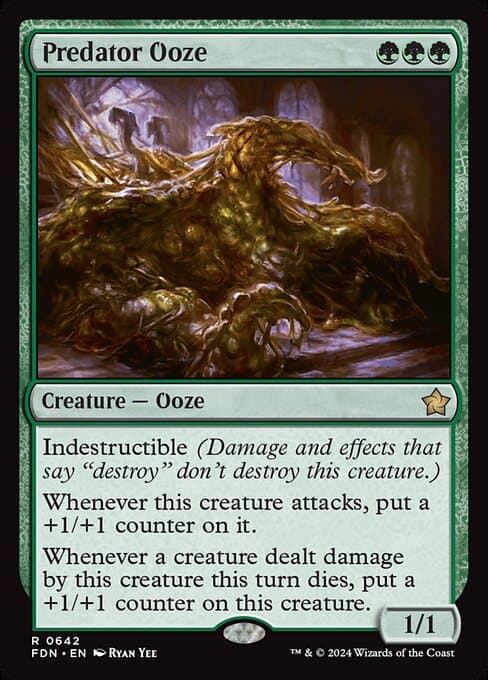 Predator Ooze 2012 Magic: The Gathering Dark Ascension
