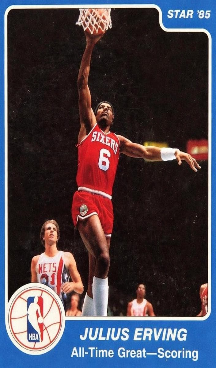 Julius Erving 1984 unknown Star