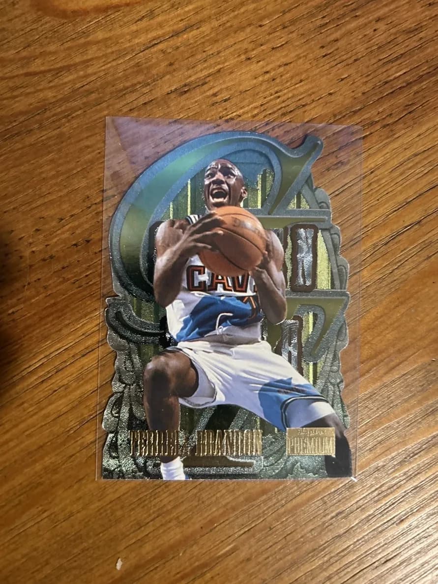 Terrell Brandon 1996 fleer SkyBox Premium
