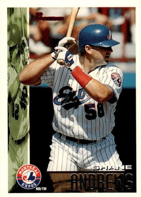 Shane Andrews 1995 bowman Bowman