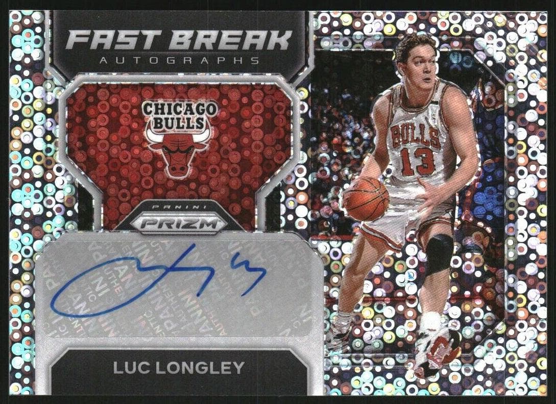 Luc Longley trading card