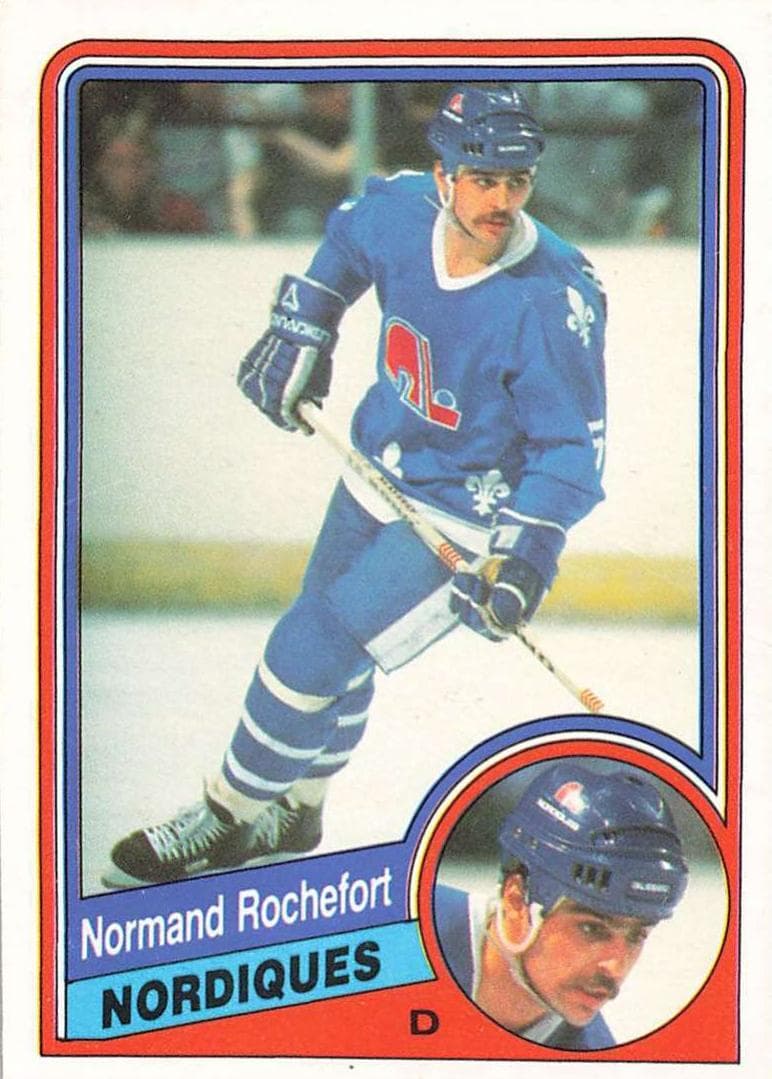 Normand Rochefort trading card