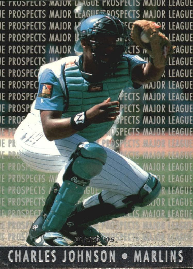 Charles Johnson 1995 fleer Fleer