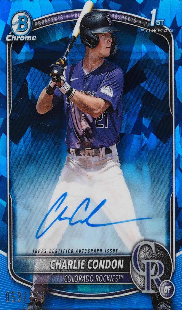 Charlie Condon 2025 bowman