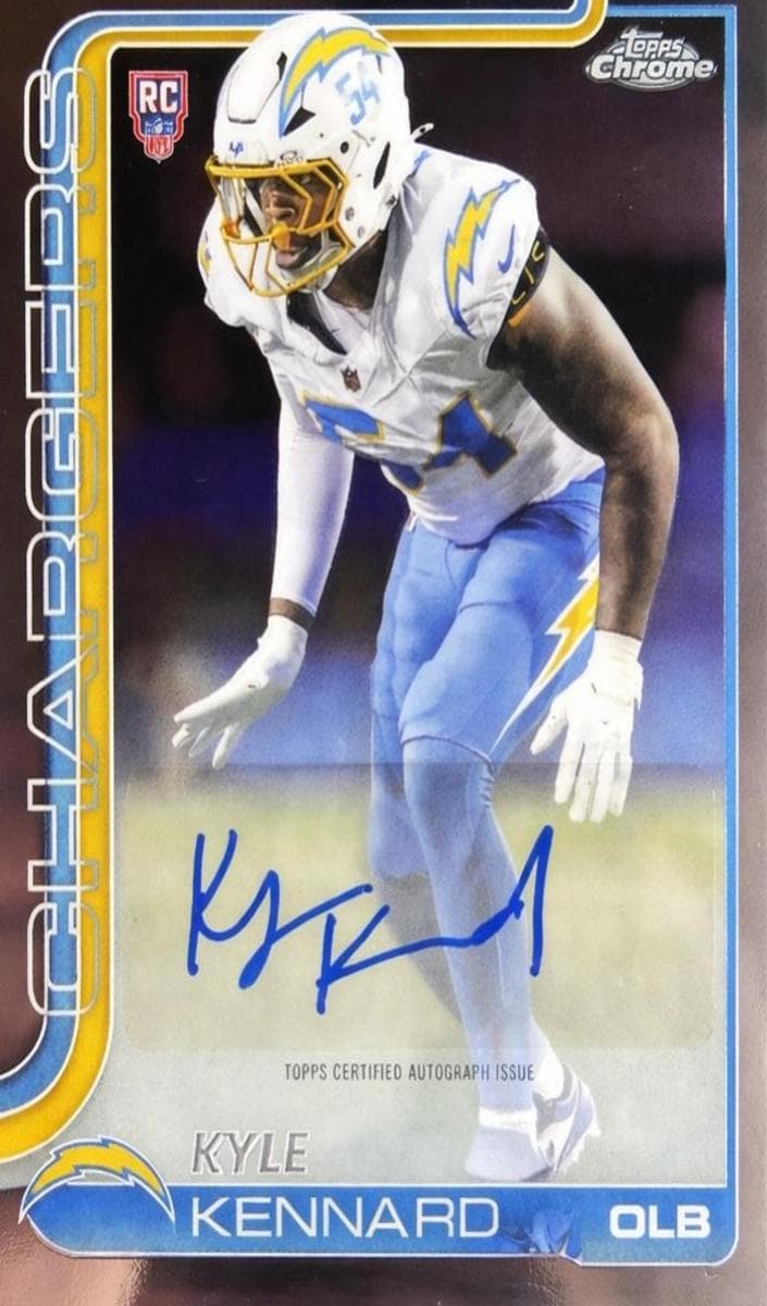 Kyle Kennard trading card
