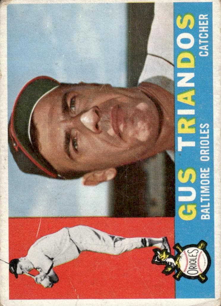 Gus Triandos 1960 topps Topps