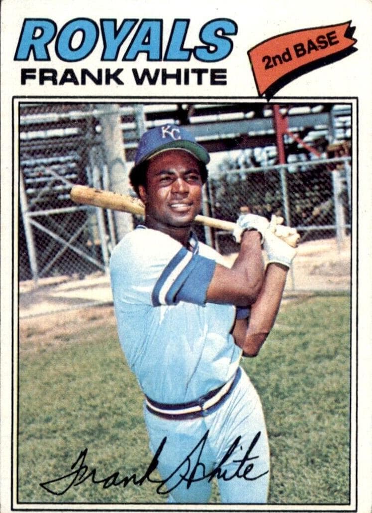 Frank White 1977 topps Topps