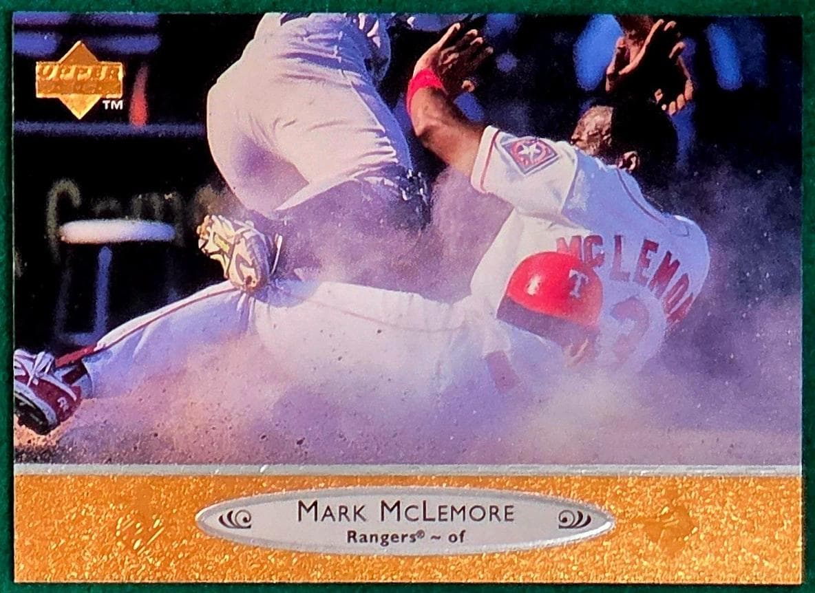 Mark McLemore 1996 upper-deck Upper Deck