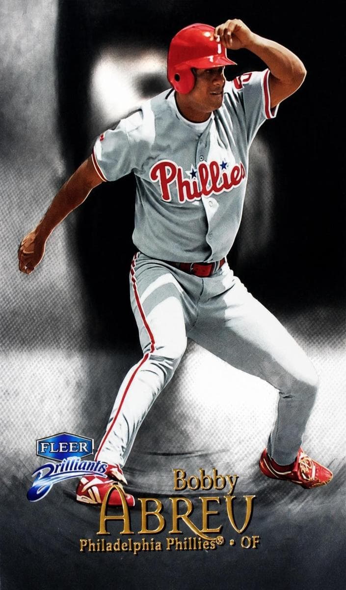 Bobby Abreu 1999 fleer Fleer Brilliants
