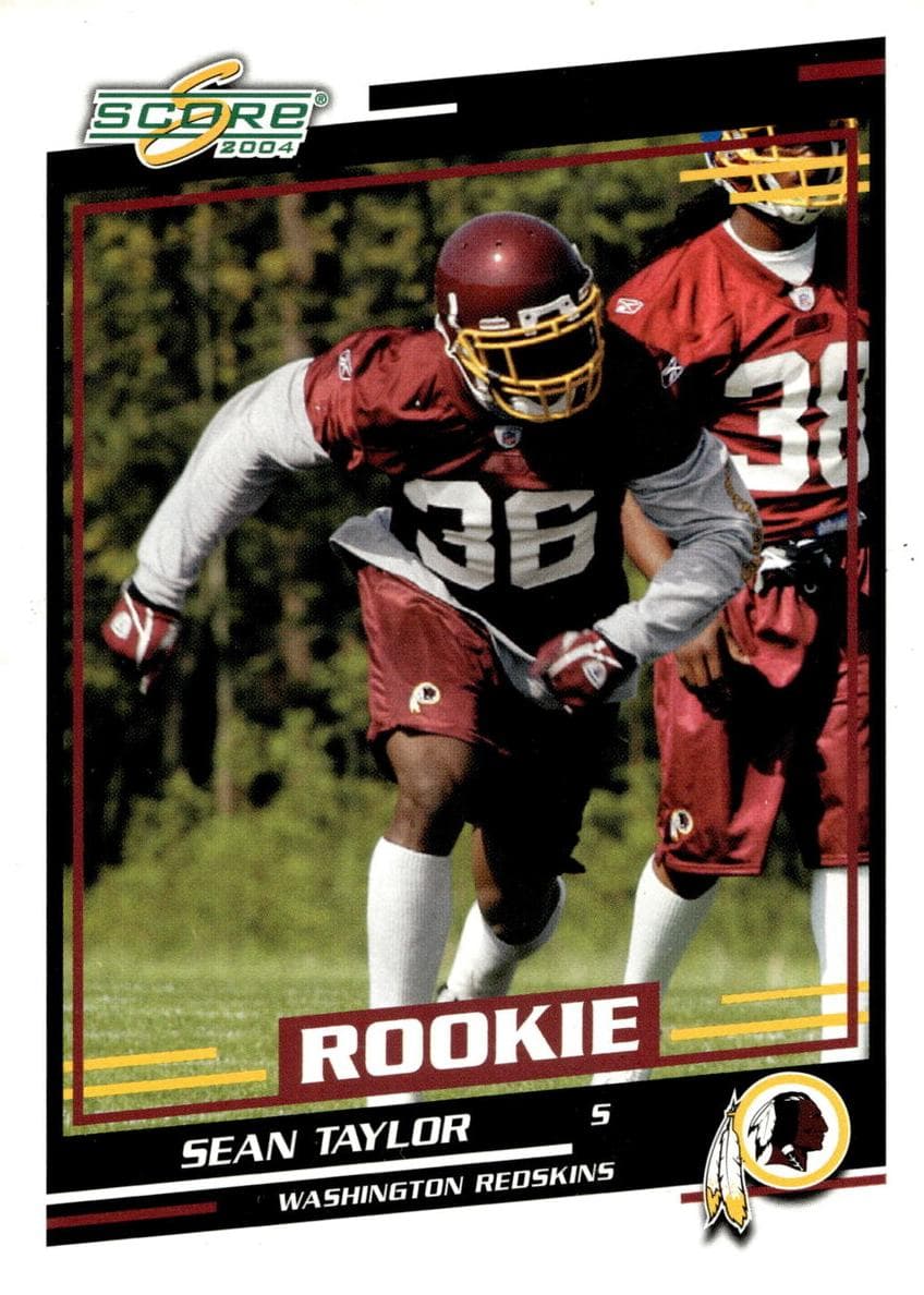 Sean Taylor trading card
