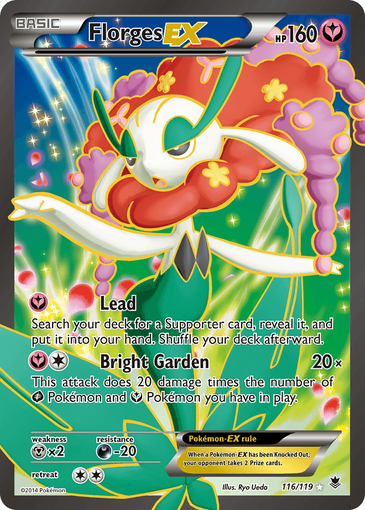 Florges EX 2014 Pokemon