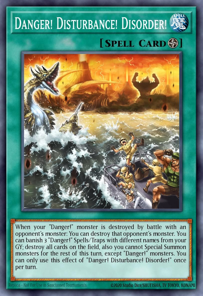 Danger! Disturbance! Disorder! 2022 Yu-Gi-Oh! 2022 Tin of the Pharaoh's Gods Mega Pack