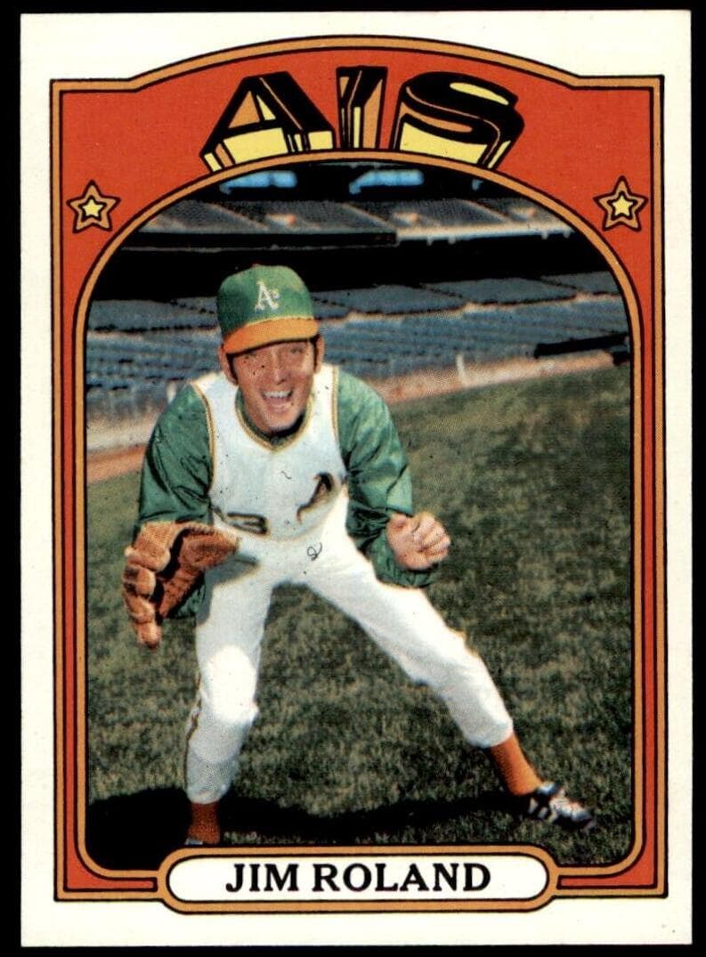 Jim Roland 1972 topps Topps