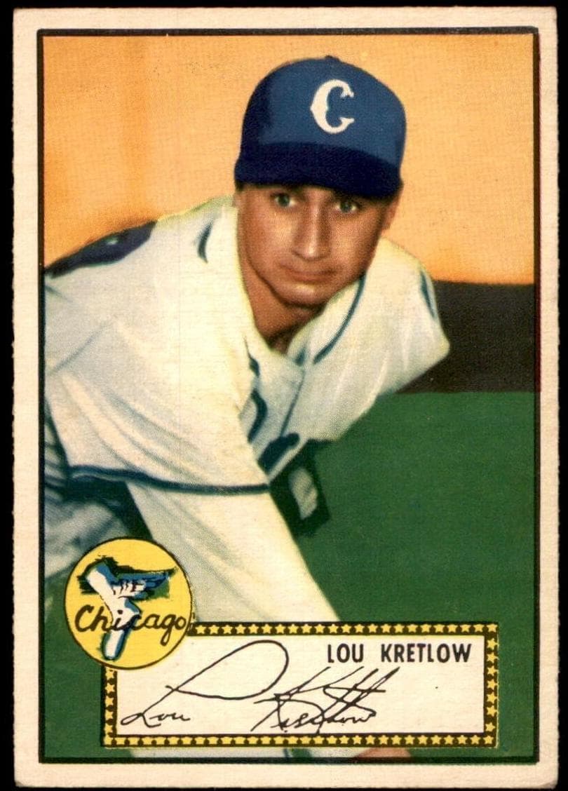 Lou Kretlow 1952 topps Topps