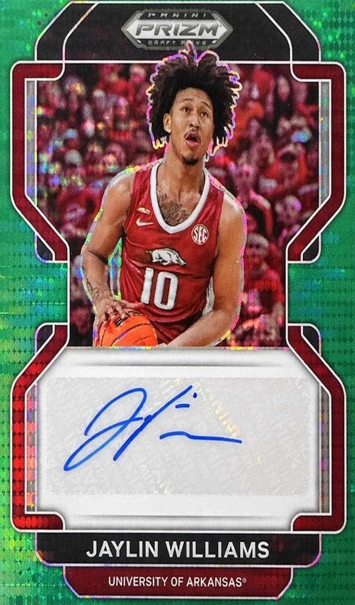 Jaylin Williams 2022 panini Panini Prizm Draft Picks