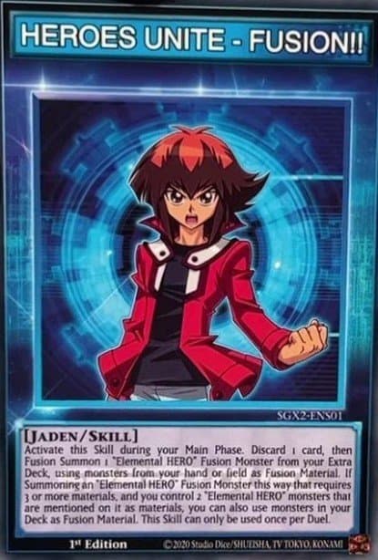HEROES UNITE - FUSION!! #SGX2-ENS01