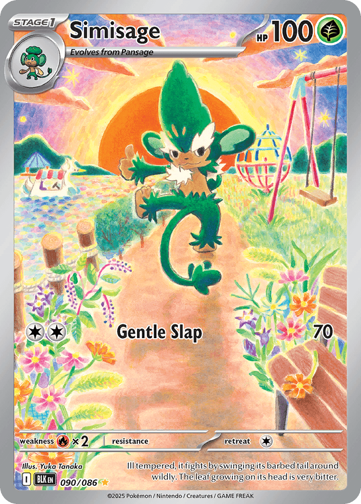 Simisage 2025 Pokemon