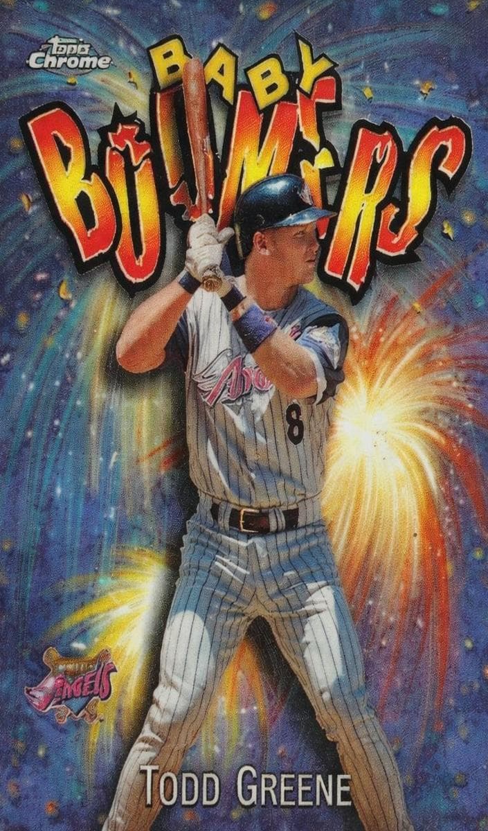 Todd Greene 1998 topps Topps Chrome