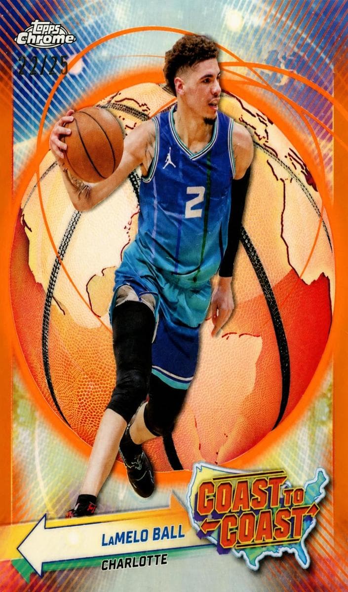 LaMelo Ball 2023 topps Topps Chrome