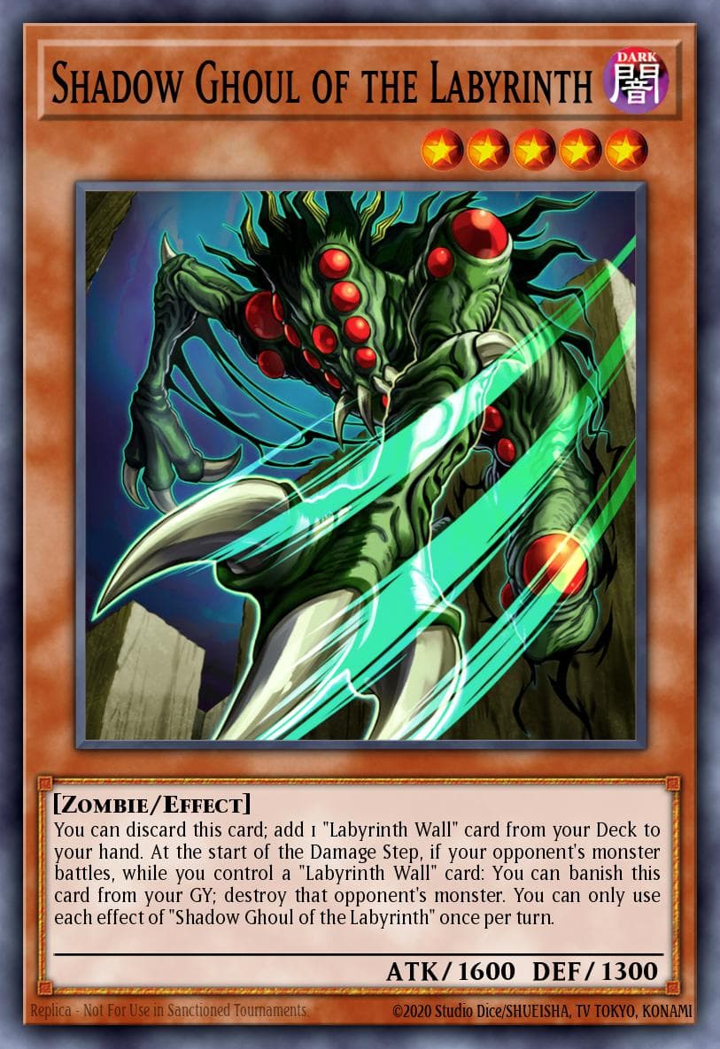Shadow Ghoul of the Labyrinth #MAZE-EN002