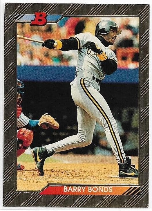 Barry Bonds 1992 bowman Bowman
