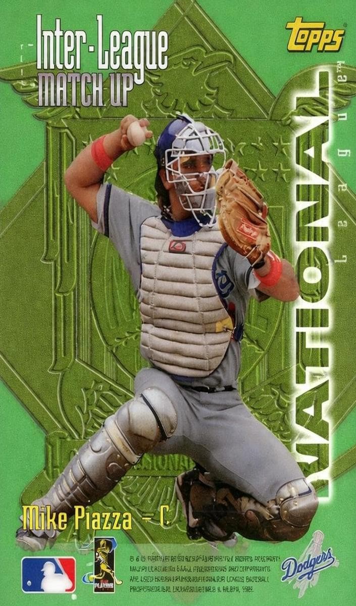 Mike Piazza / Tim Salmon 1997 topps Topps