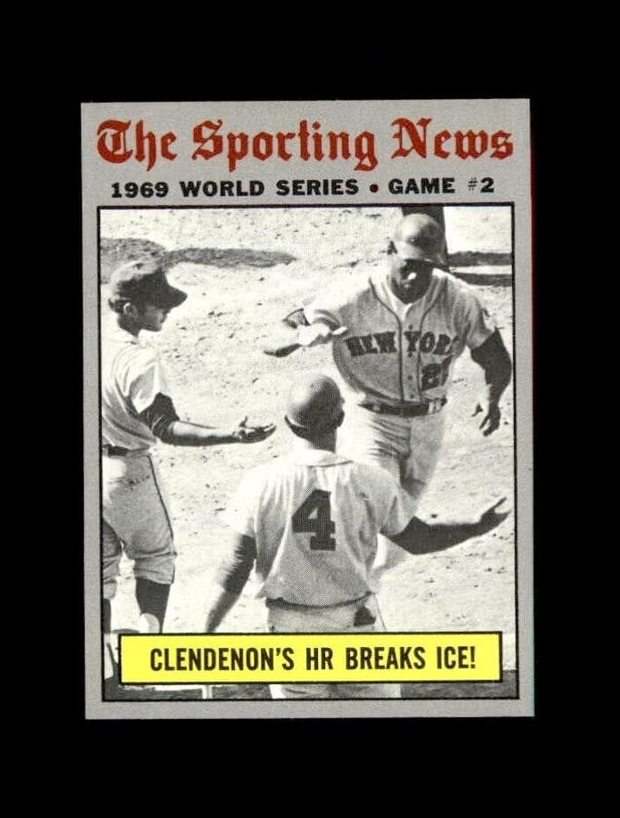 World Series Game 2 - Clendenon's HR Breaks Ice! #306