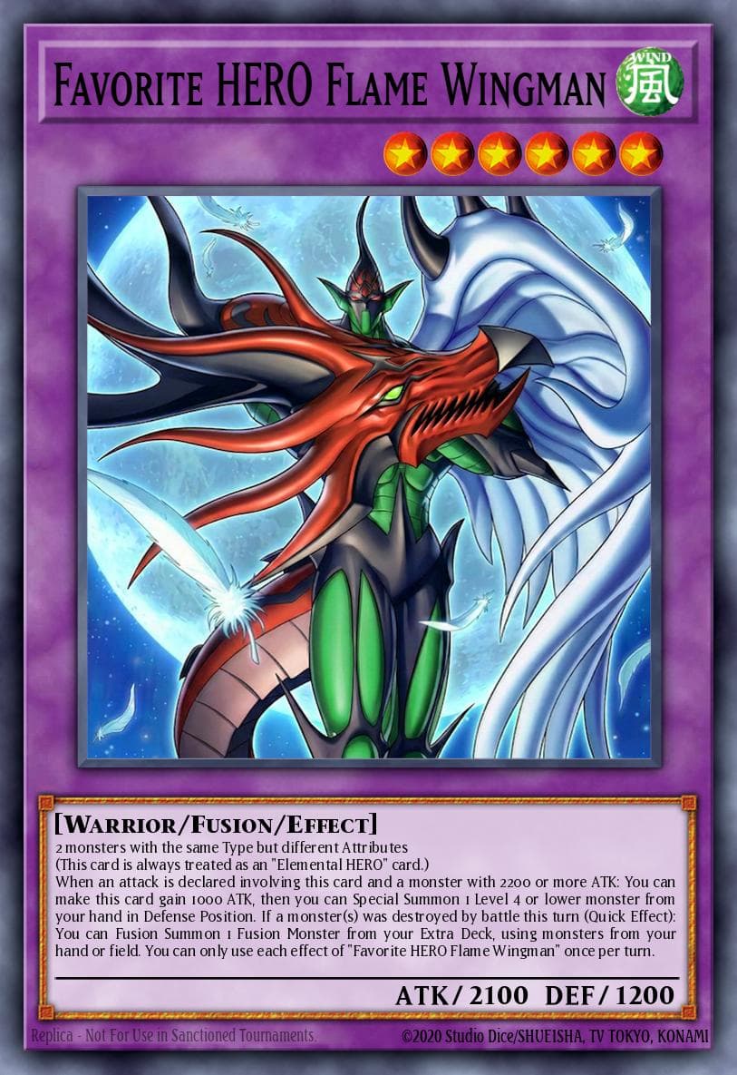 Favorite HERO Flame Wingman 2026 Yu-Gi-Oh! Japanese Limit Over Collection: Heroes Overframe