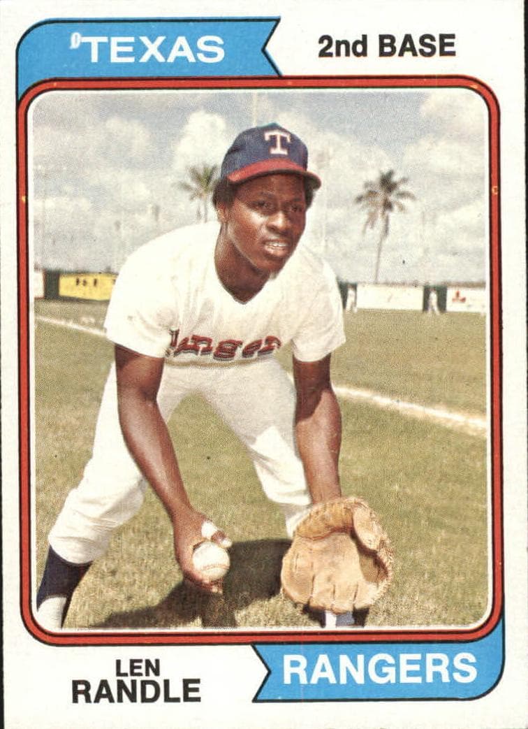 Len Randle 1974 topps Topps