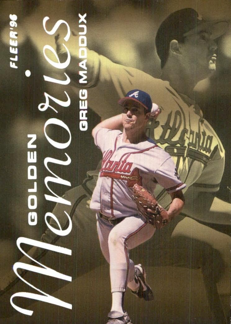 Greg Maddux 1996 topps Topps