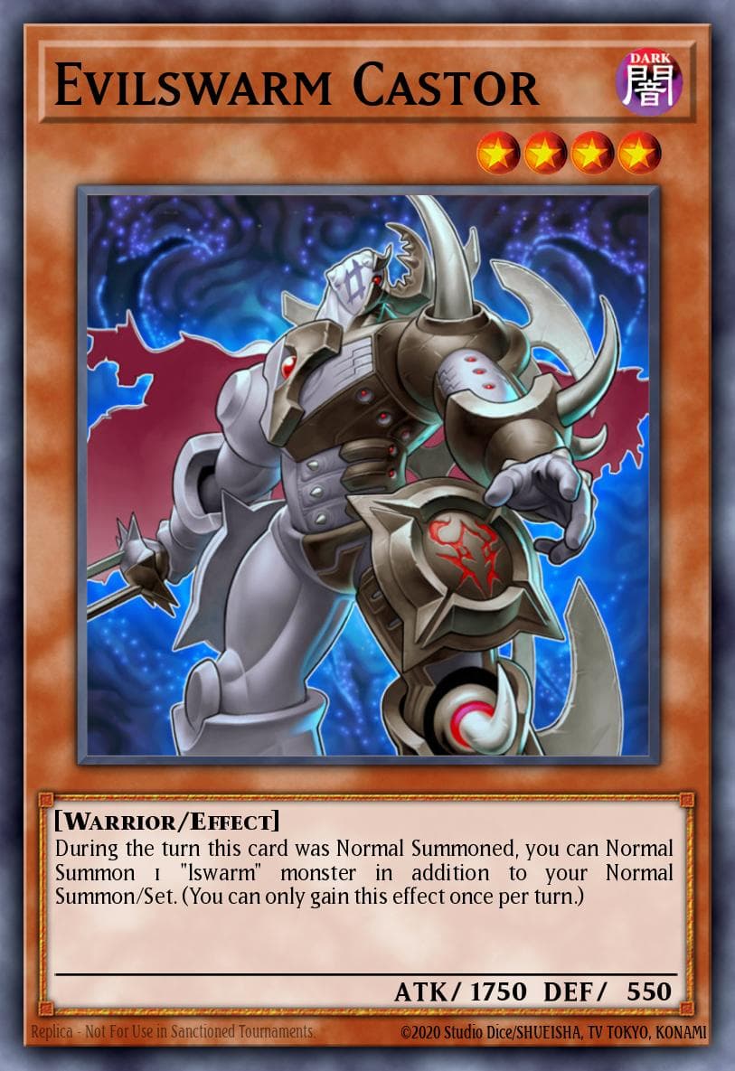 Evilswarm Castor 2013 Yu-Gi-Oh! Hidden Arsenal 7: Knight of Stars