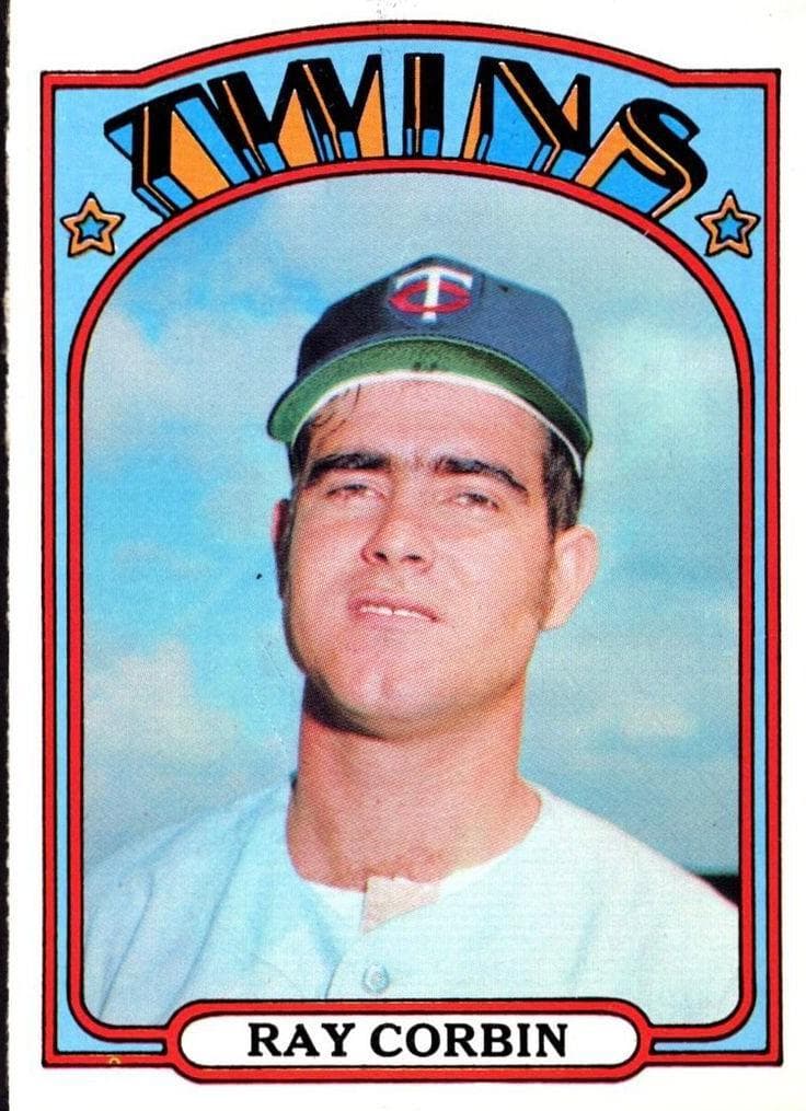 Ray Corbin 1972 topps Topps