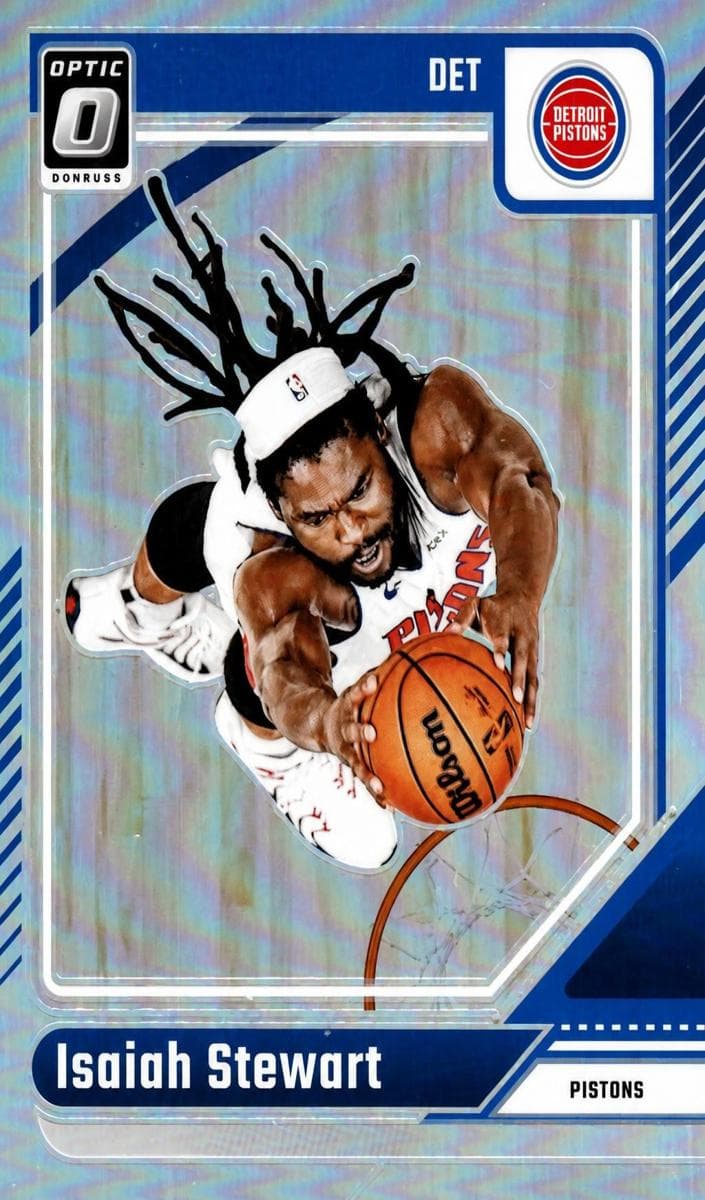 Isaiah Stewart trading card