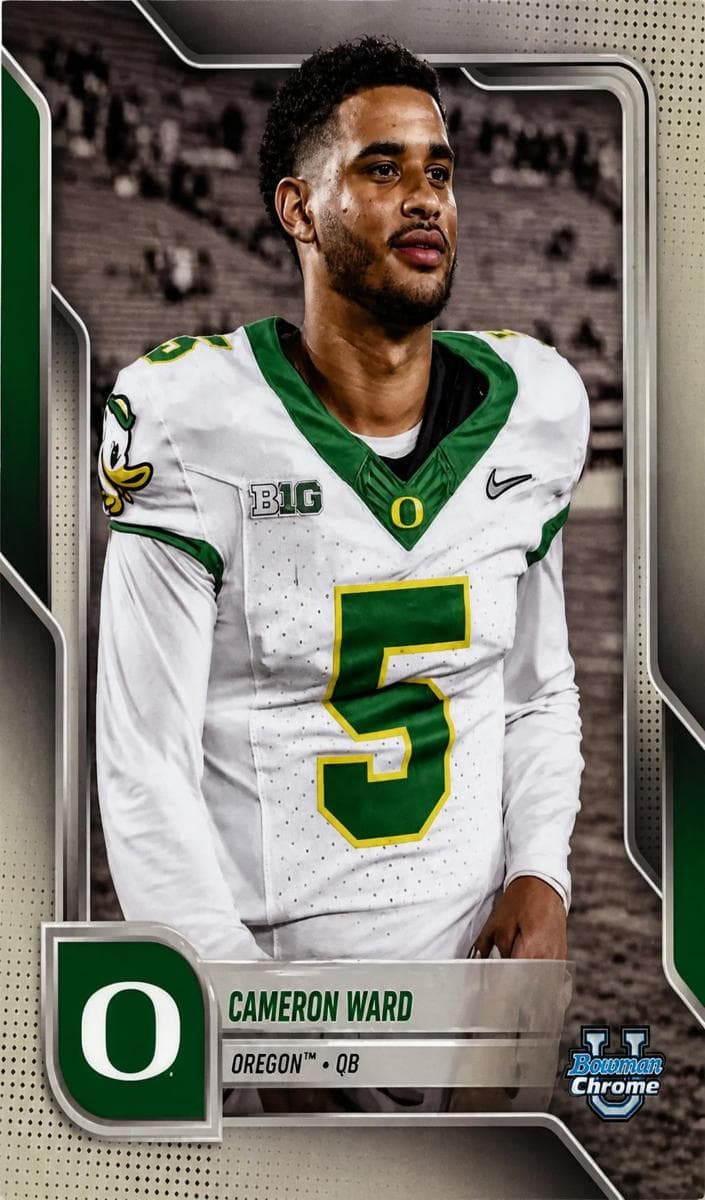 Dante Moore trading card