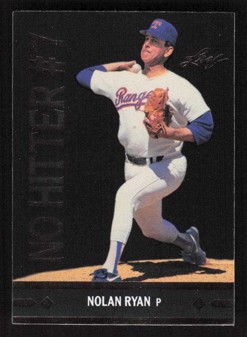Nolan Ryan 1991 leaf Leaf