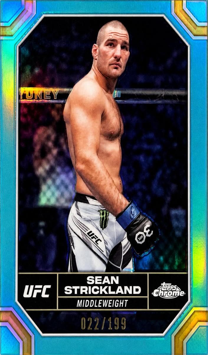 Sean Strickland 2024 topps