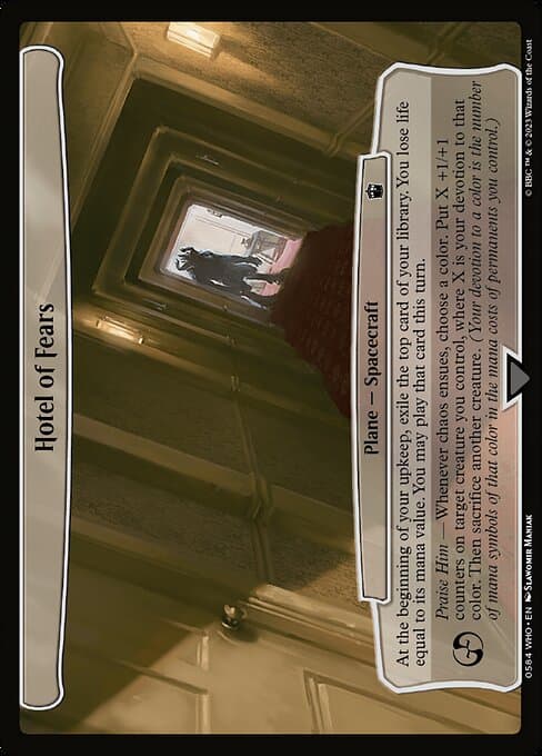 Hotel of Fears 2023 Magic: The Gathering Doctor Who