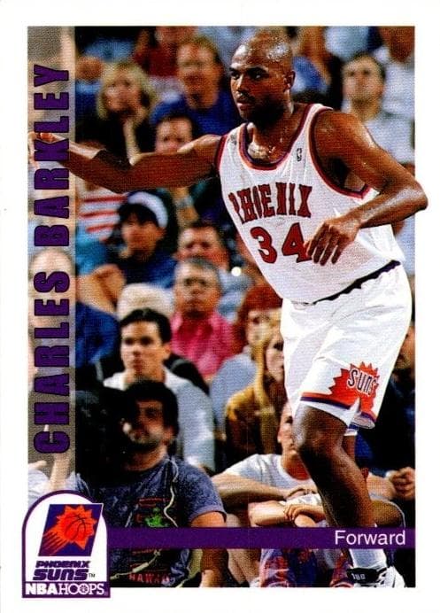 Charles Barkley 1992 panini Hoops