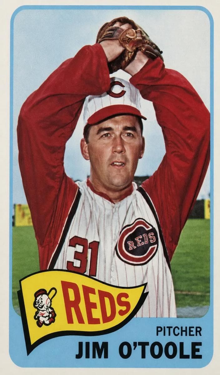 Jim O'Toole 1965 topps