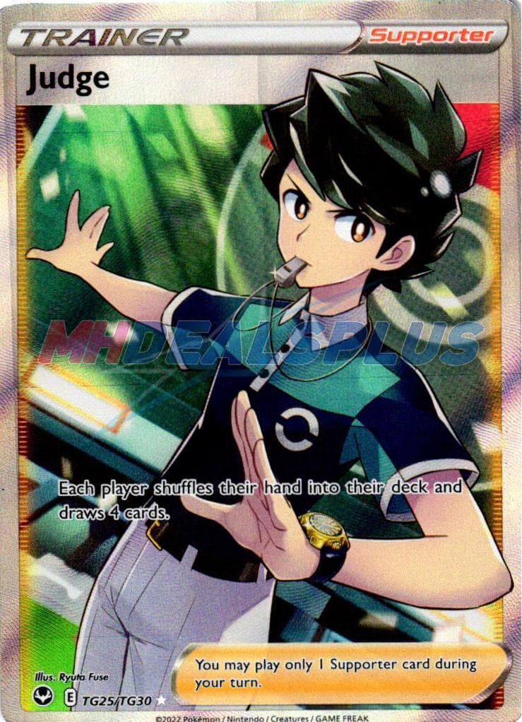 Judge trading card